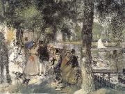 Bath in the Seine River, Pierre Auguste Renoir